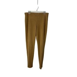 Ivanka Trump Size 10 Female Tan Stretch Slim Leg Ankle Pants Career Wear